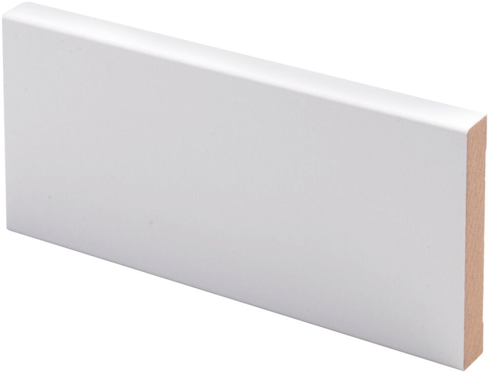 Peitelista Maler 12 x 70 x 3300 mm MDF valkoinen