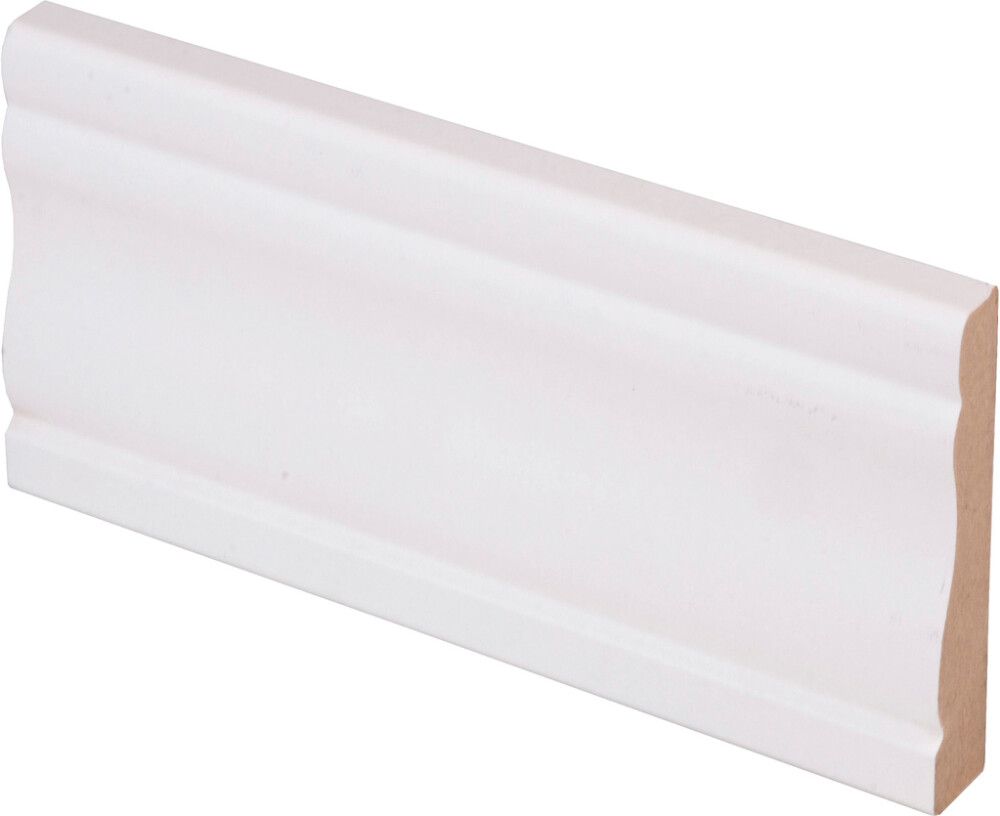 Peitelista Maler Kuru 12 x 58 x 2200 mm MDF valkoinen