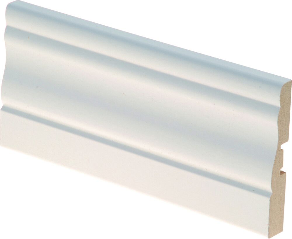 Peitelista Maler Kuru 12 x 70 x 2200 mm MDF valkoinen