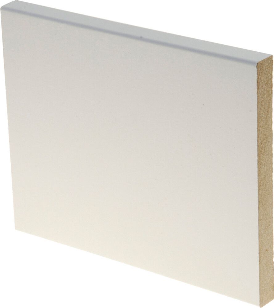 Peitelista Maler 12 x 120 x 2200 mm MDF valkoinen