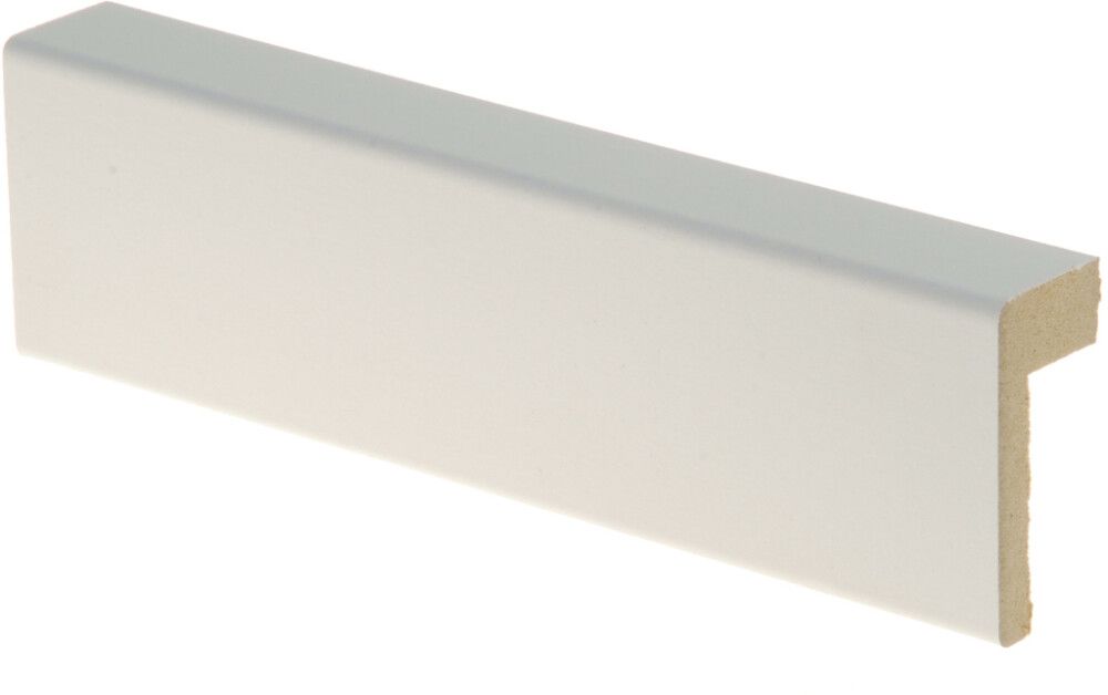 Reunalista Maler 21 x 42 x 2750 / 13 MDF valkoinen