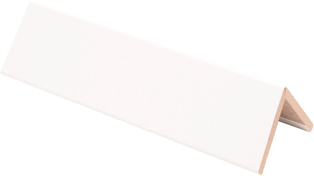 Taitelista Maler 40 x 40 x 2750 mm MDF valkoinen