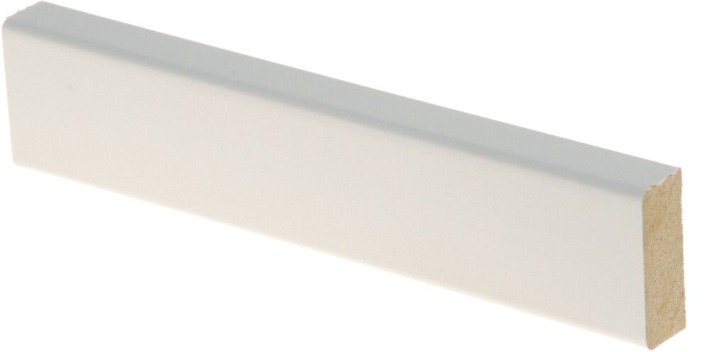 Peitelista Maler 12 x 32 x 3300 mm MDF valkoinen