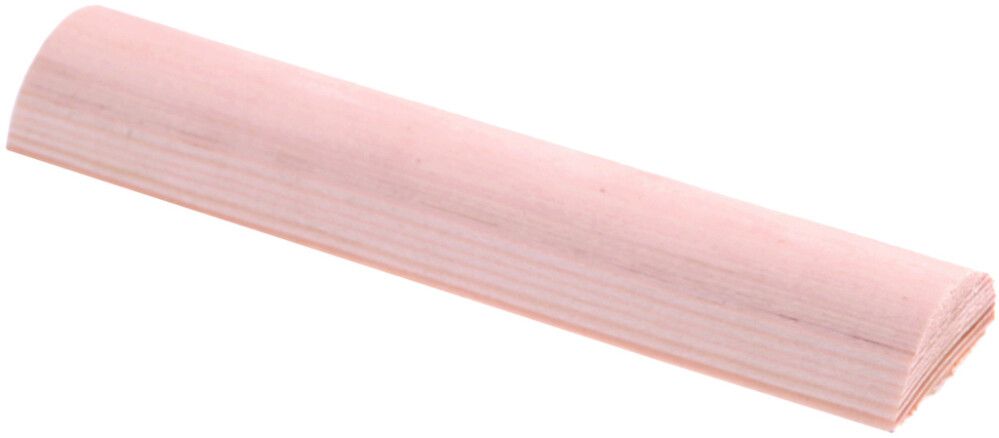 Rima Maler Puolipyöreä Mänty Puuvalmis 16 x 33 x 1000 mm