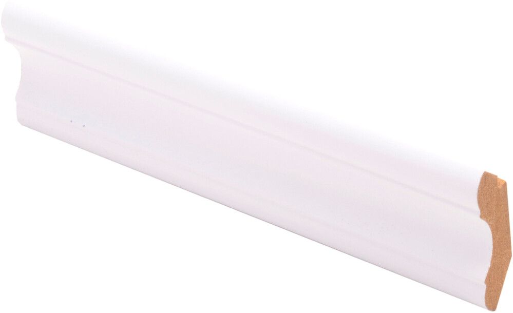 Kattolista Maler Aura 30 x 30 x 2750 mm MDF Puhdas Valkoinen