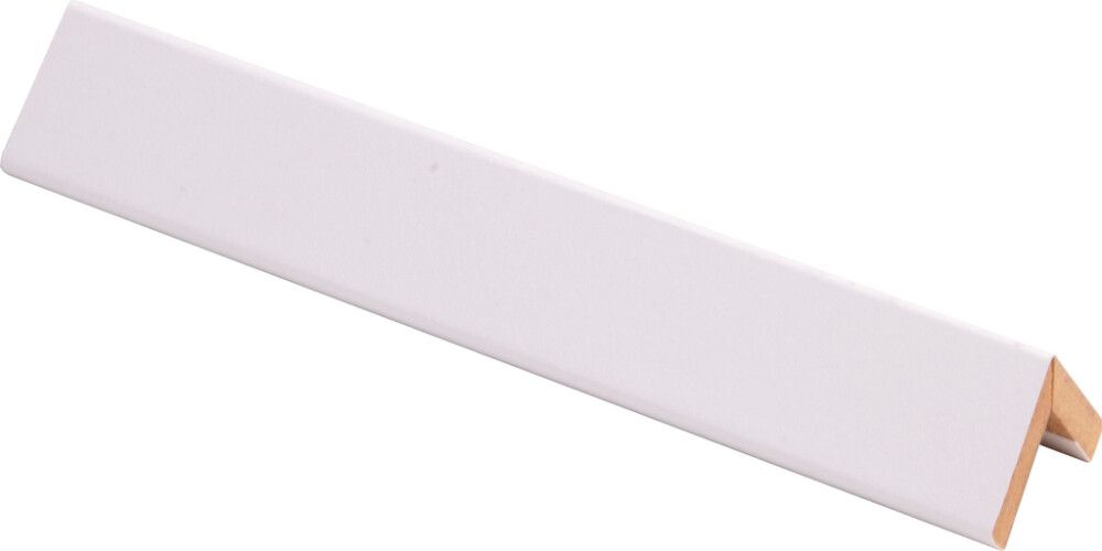 Taitelista Maler 4 x 20 x 20 x 2750 mm MDF puhdas valkoinen