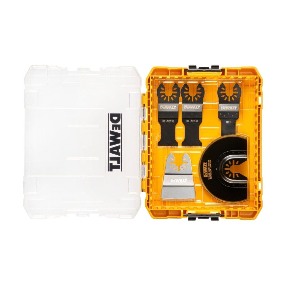 Monitoimityökalun teräsarja DeWalt DT20761-QZ 5-os.