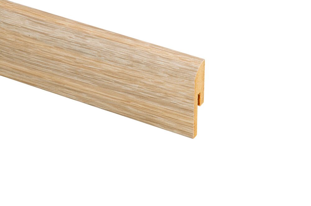 Jalkalista Maler R10 12 x 42 x 2750 mm MDF Vanilla Tammi