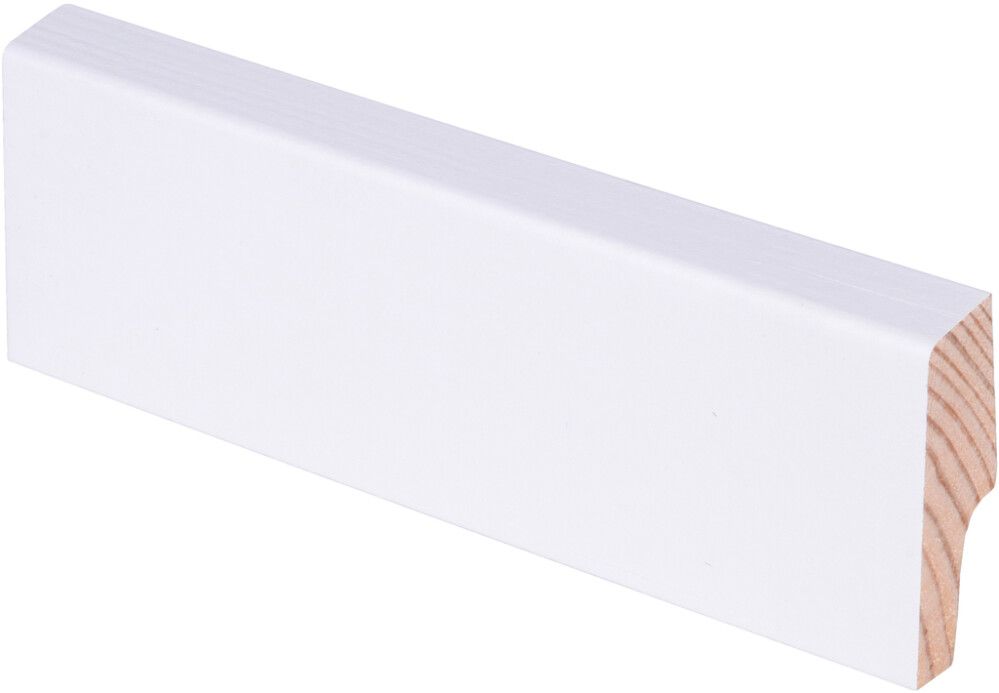 Parkettilista Maler 17 x 44 x 2700 mm mänty valkoinen