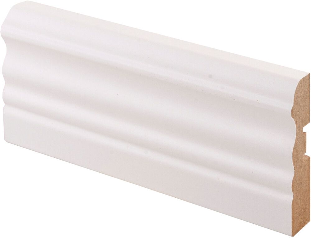 Peitelista Maler Laine 16 x 65 x 2200 mm MDF valkoinen