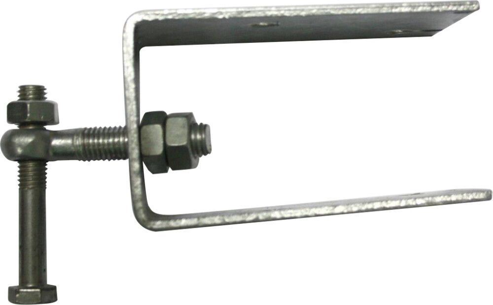 U - Pilarikiinnike, 150 x 100/160 x 6 mm