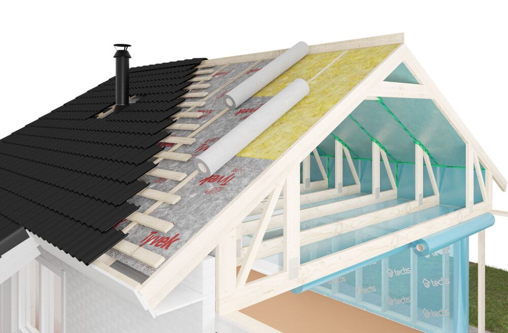 Aluskate DuPont Tyvek Supro 75 m²