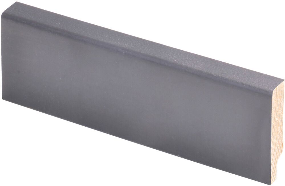 Jalkalista Maler Aava EM mänty tummanharmaa 12 x 42 x 2400 mm