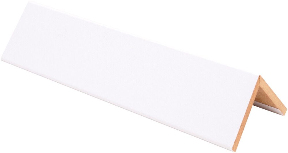 Taitelista Maler 40 x 40 x 2750 mm MDF puhdas valkoinen