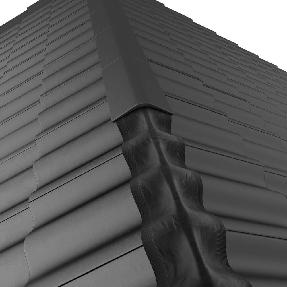 Harjatiiviste Tectis Punainen 310 mm x 5 m