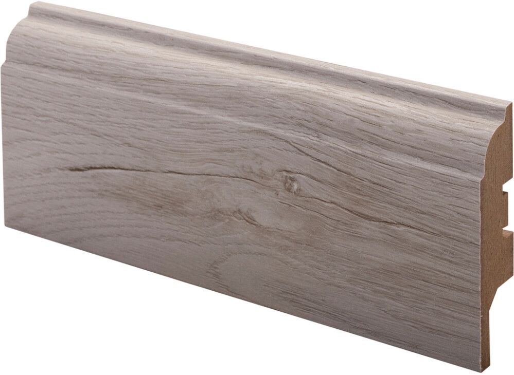 Jalkalista Maler Koski 16 x 65 x 2750 mm MDF Tunne Tuhka