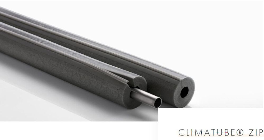 Putkieriste Lektar Climatube Zip Harmaa 60-15 mm x 1 m