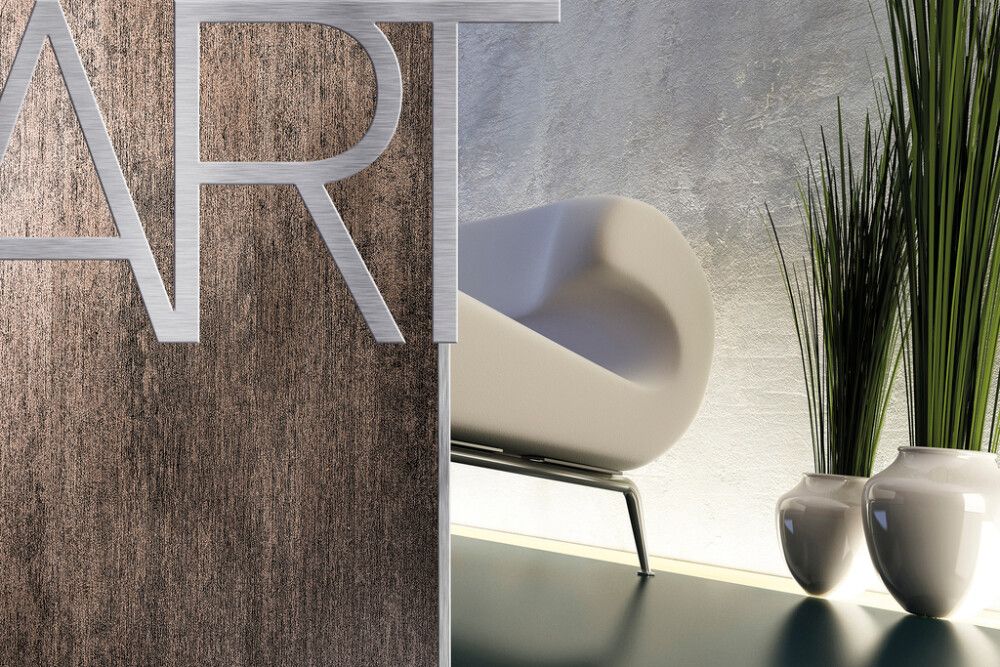 Sisustuslevy Maler ART Metalli Platina