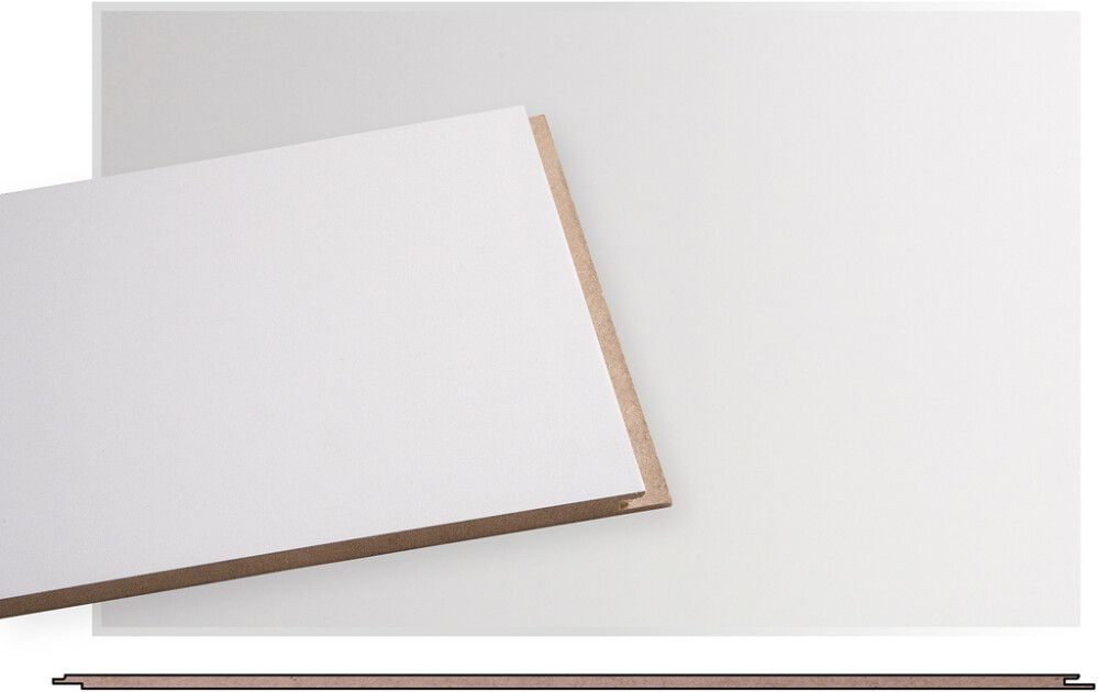 Sisustuslevy Maler ART Tela Valkoinen