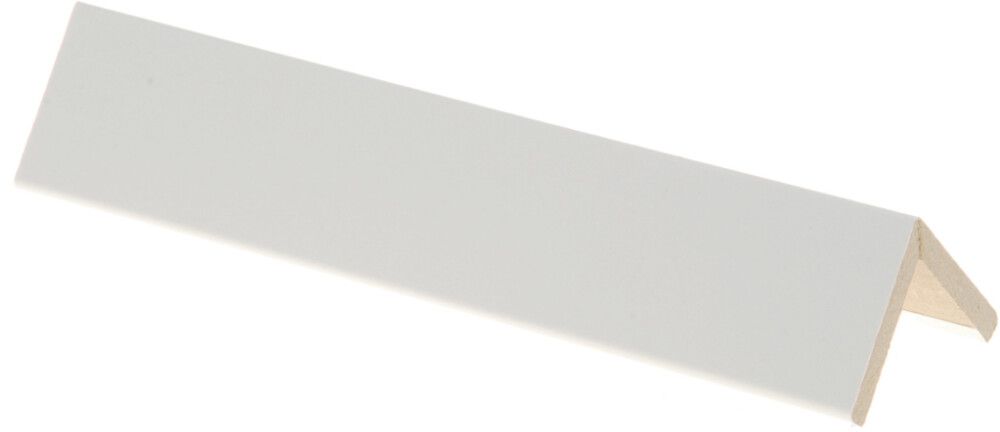 Taitelista Maler 4 x 30 x 30 x 2750 mm MDF puolikiiltävä valkoinen