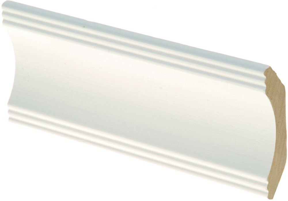 Kattolista Maler Aura MDF 42 x 42 x 2750 mm Puolikiiltävä valkoinen