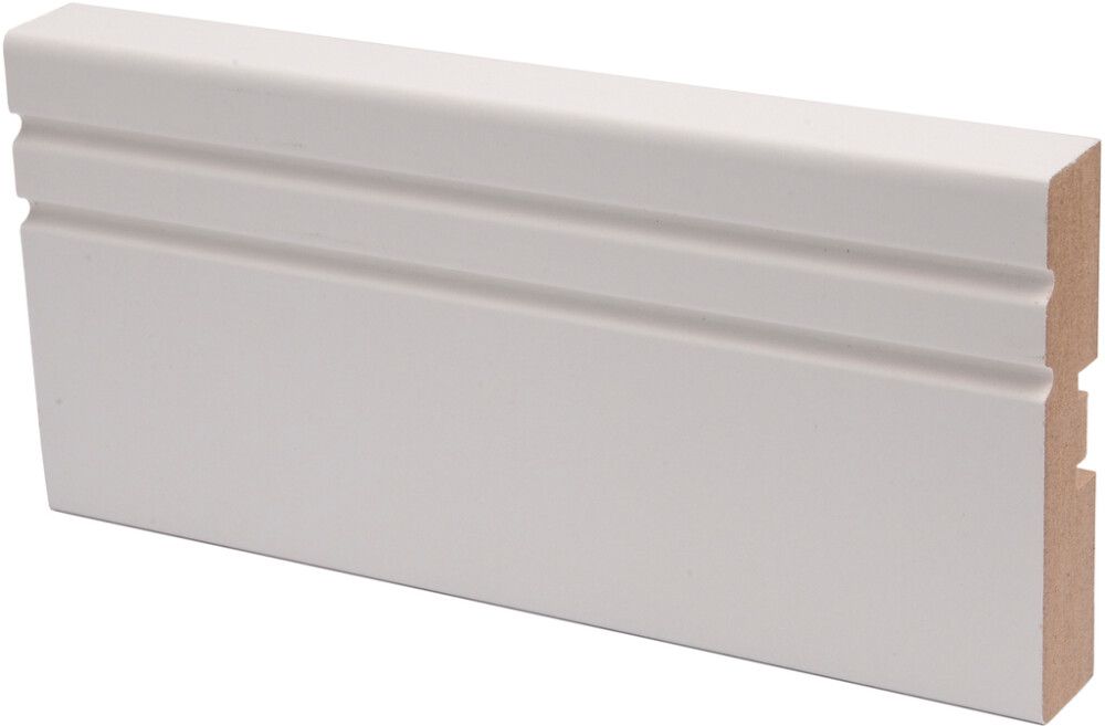 Peitelista Maler Jana 15 x 70 x 2200 mm MDF valkoinen