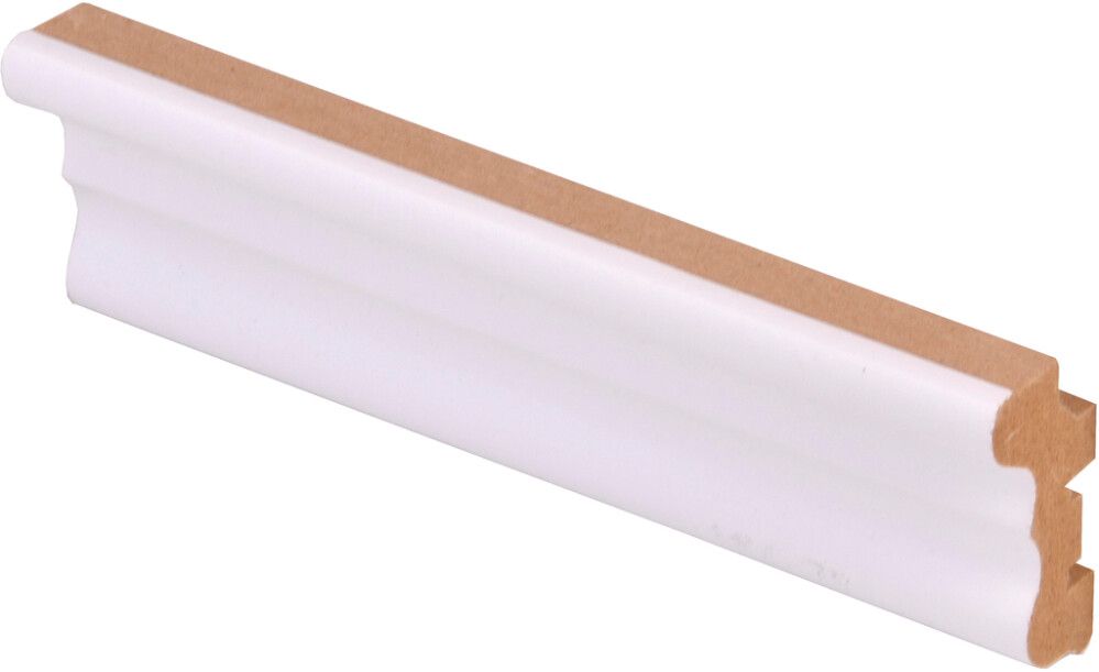 Kattolista Maler Kuru 22 x 42 x 2750 mm MDF puhdas valkoinen