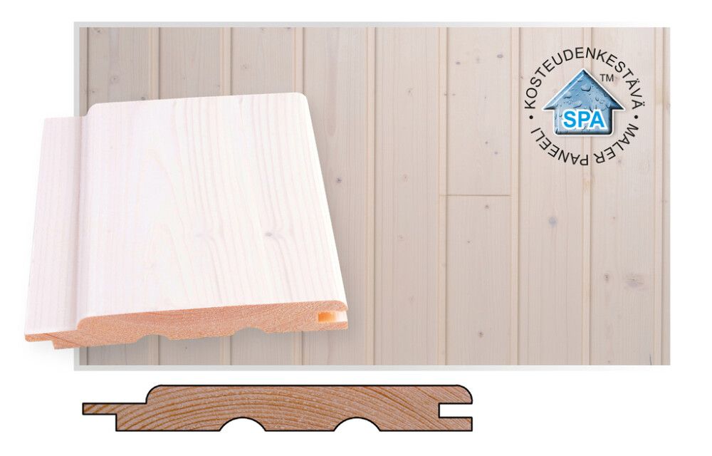 Paneeli Maler SPA STP-10 Kuusi Huurre 14 x 120 mm