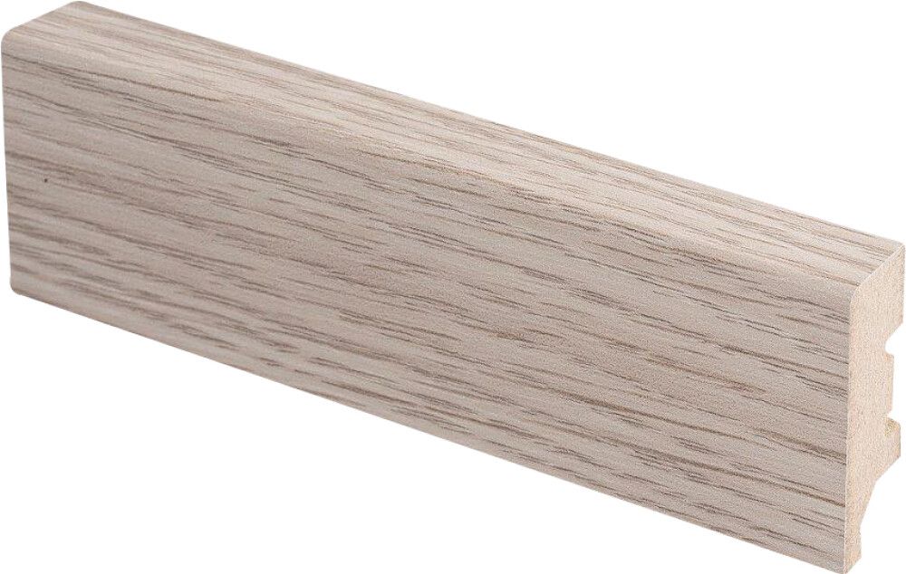 Jalkalista Maler R2 15 x 42 x 2750 mm MDF Valkolakattu Tammi