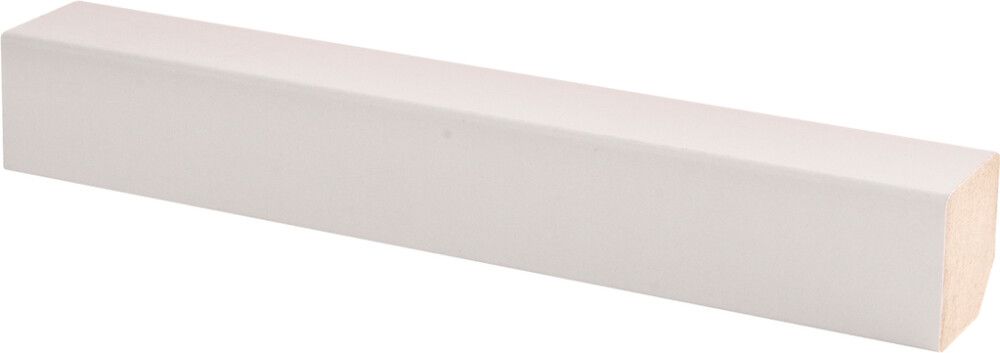 Varjolista Maler 22 x 22 x 2750 mm MDF Valkoinen