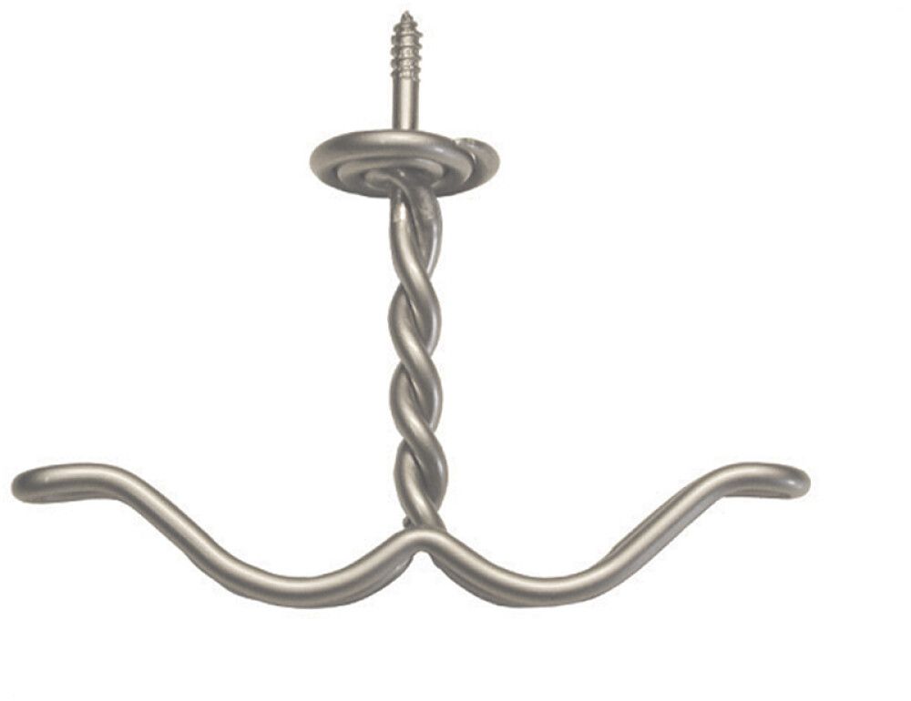 Vaatekoukku Habo 27 Mattakromi