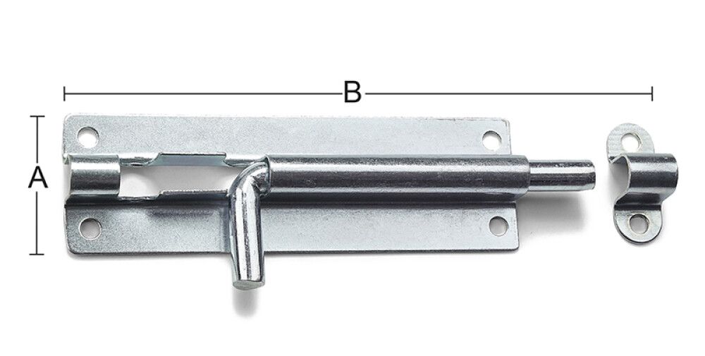 Työntösalpa Habo 7123 teräs 110 mm