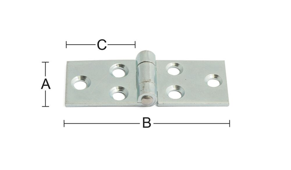 Nivelsarana Habo 1709 sähkösinkitty 50 mm 2 kpl/pkt
