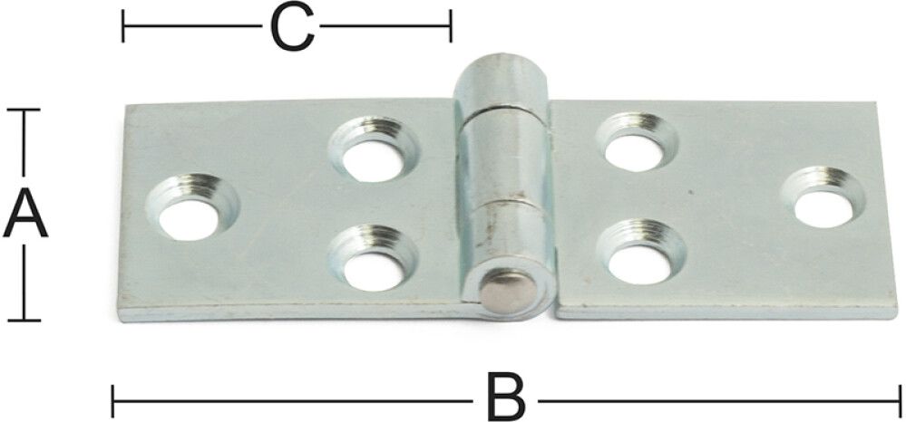 Nivelsarana Habo 1702 sähkösinkitty 26 mm 2 kpl/pkt