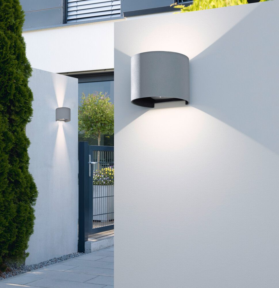 Ulkoseinävalaisin Starlux Umea Pyöreä