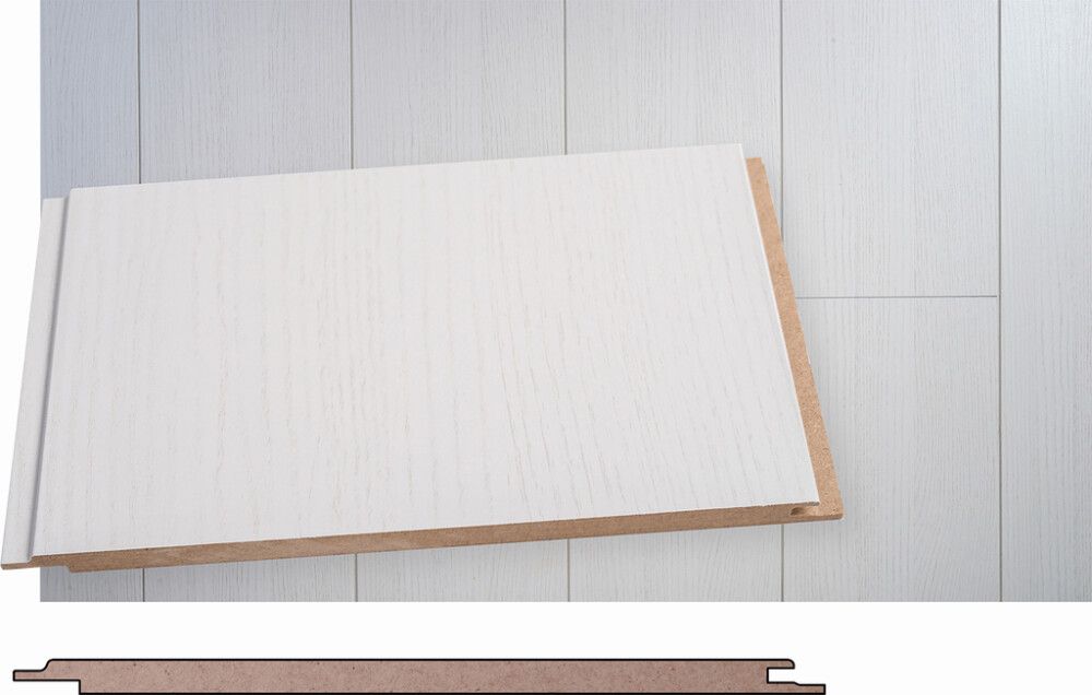 Sisustuspaneeli Maler MDF Smart Hopeasaarni 8 x 195 x 2070 mm