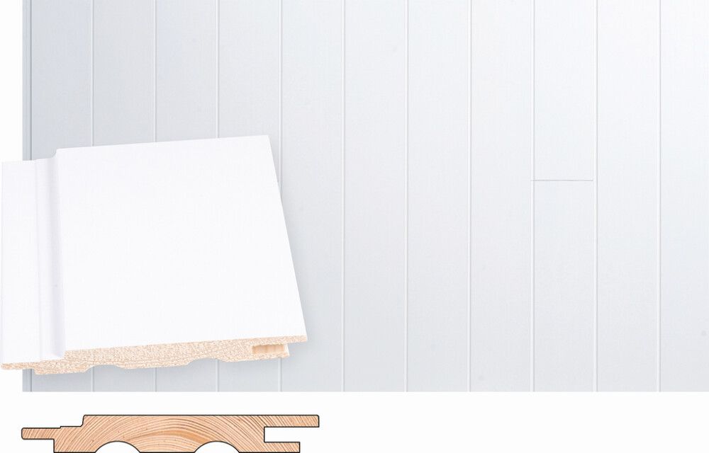 Paneeli Maler Mänty Lumi 13 x 95 x 2100 mm