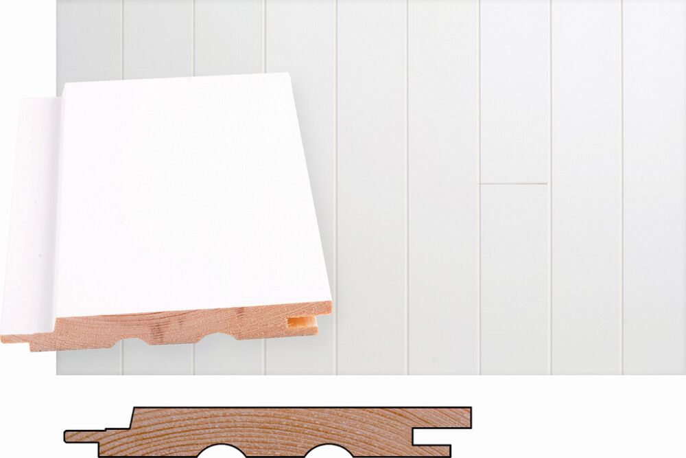 Paneeli Maler Mänty Lumi 14 x 120 x 2100 mm