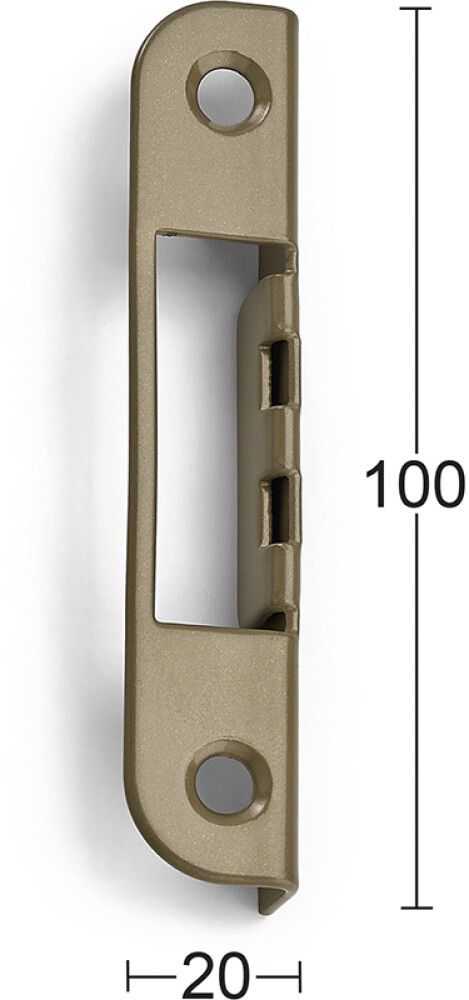 Vastarauta Habo 0068 teräs 100 x 20 mm