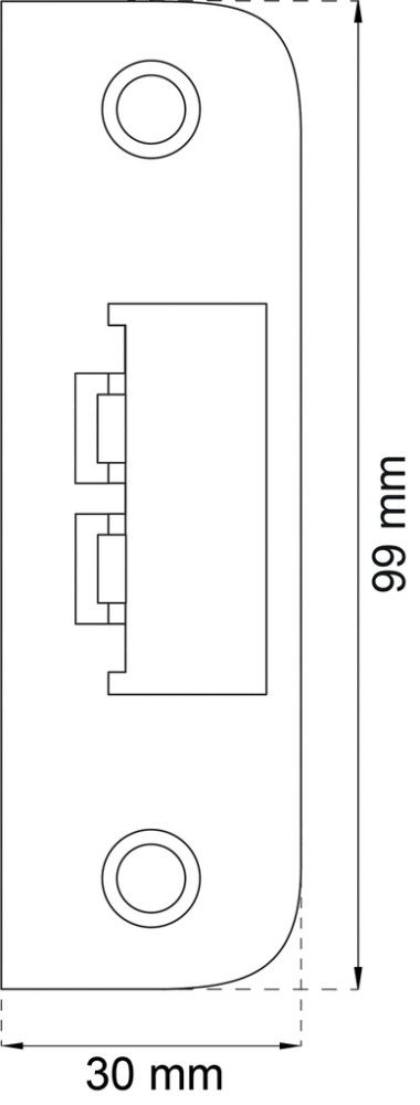 Vastarauta Habo 6510 kultaepoksia 99 x 30 mm