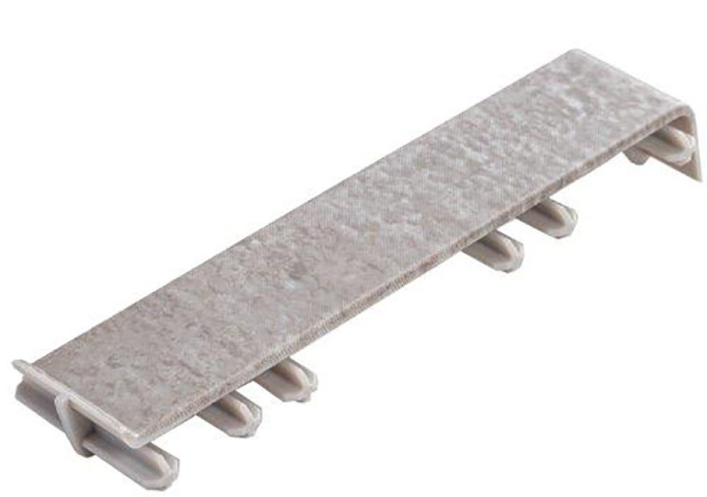 Jatkopala Maler PVC harmaa tammi 22 x 75 mm 2 kpl