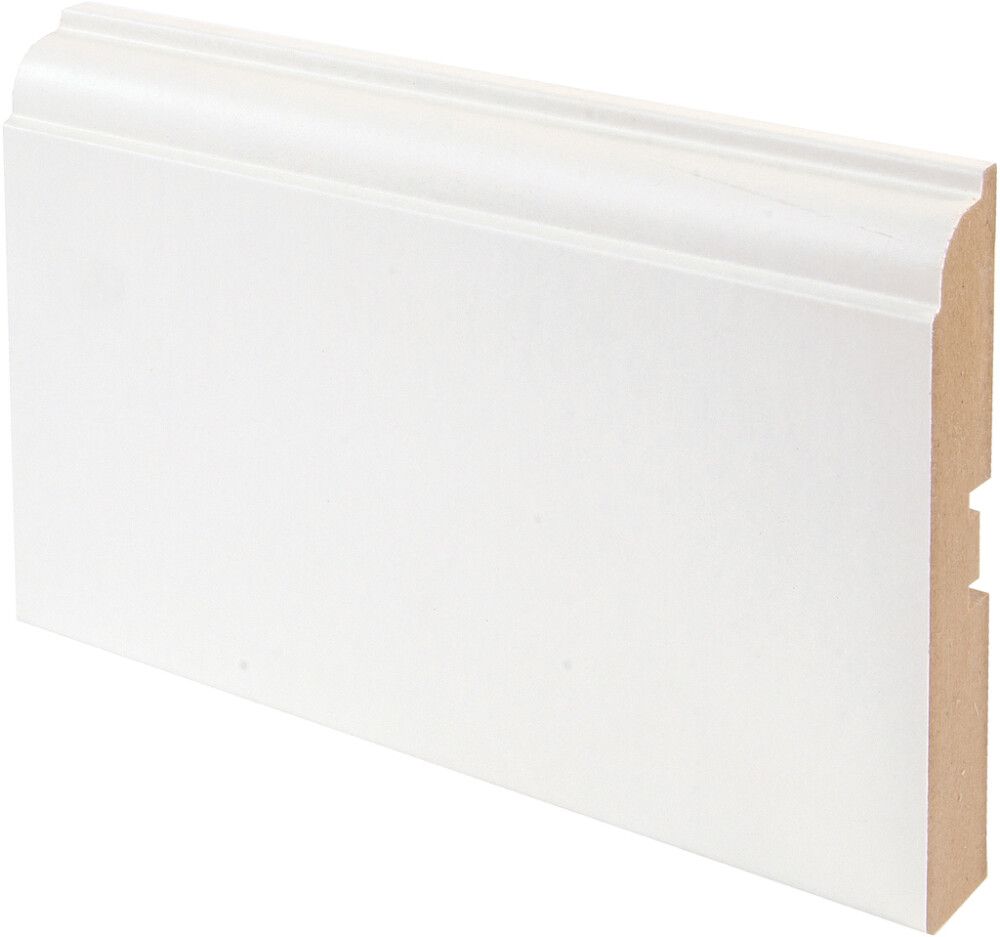 Peitelista Maler 15 x 92 x 2200 mm MDF Valkoinen