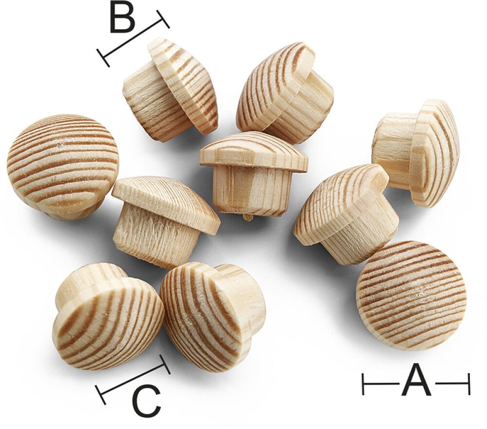Karmitulppa Habo 750 mänty Ø 14 mm 10 kpl/pkt