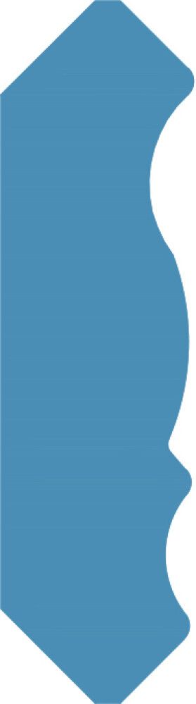 Kattolista Maler Piirto MDF 42 x 42 x 2750 mm