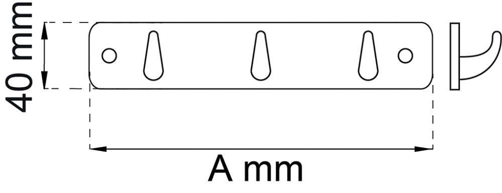 Norsunaulakko Habo 1622 valkoinen 185 mm