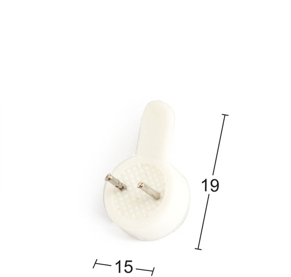 Taulukoukku Habo 611 Mini Valkoinen Muovi