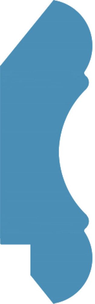 Kattolista Maler Aura MDF Lumi 30 x 30 x 2750 mm