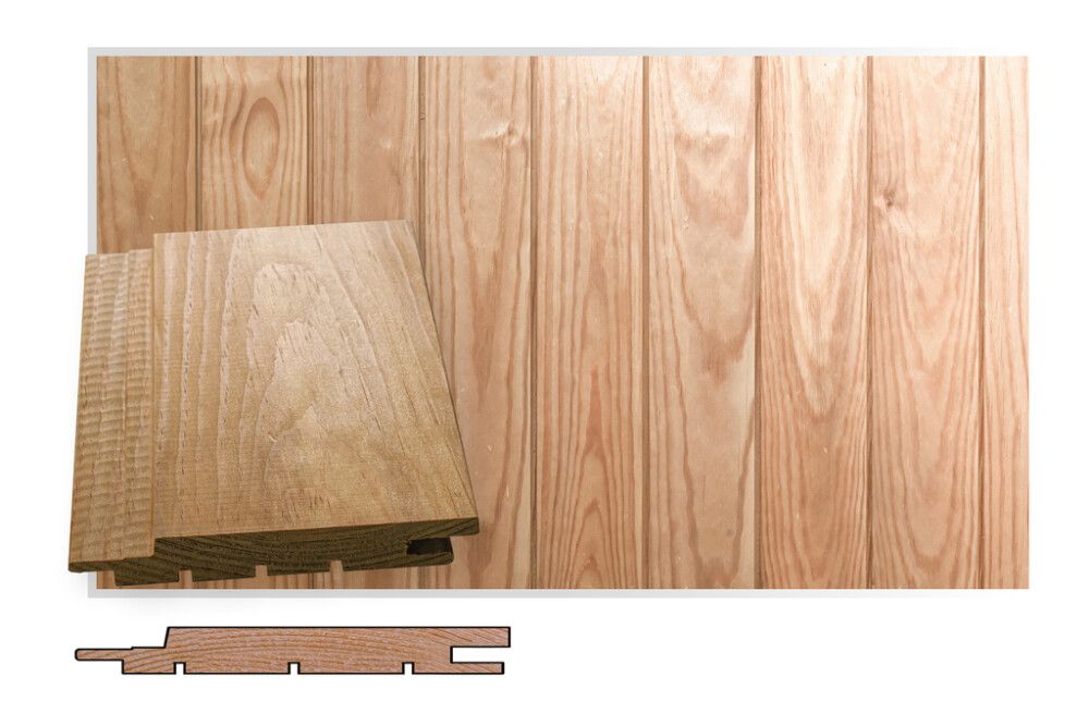 Paneeli Maler ART SPA STS-3 vaalea Thermomänty 14 x 90 x 1800 mm