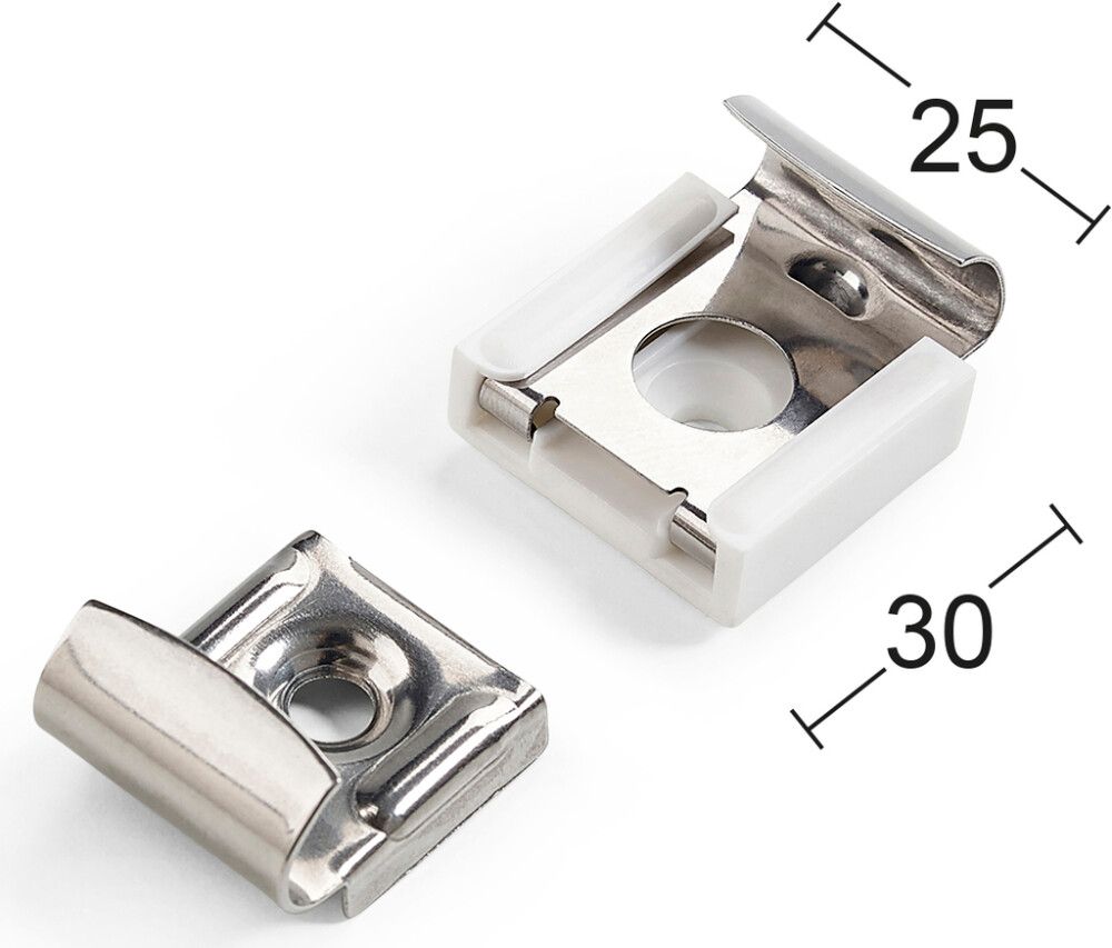 Peilikiinnitin Habo 300 Teräs