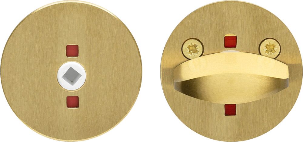 WC-vääntönuppi Abloy LH007 harjattu messinki